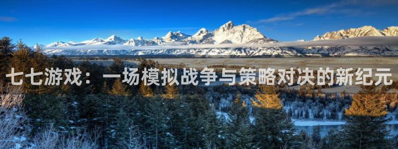 辉达娱乐平台注册：七七游戏：一场模拟战争与策略对决的新纪元